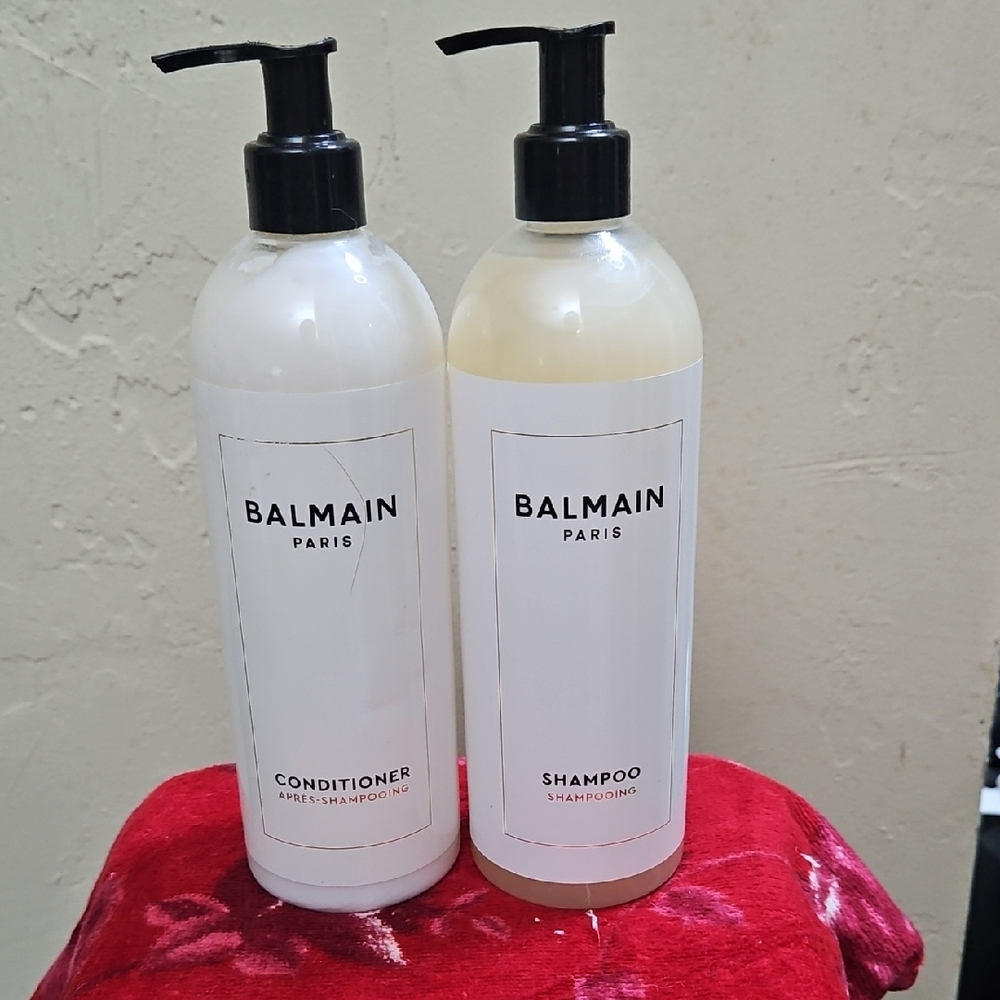 Balmain Paris Shampoo & Conditioner NEW. Whoopin 32.2oz Total!